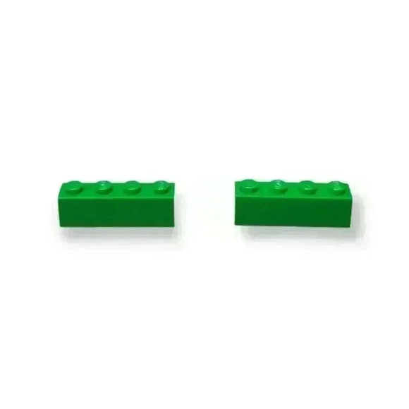 Lego Toy Story Western Train Chase 7597 3010pb119 Green Brick 1 x 4 Yellow '1' - Picture 2 of 5